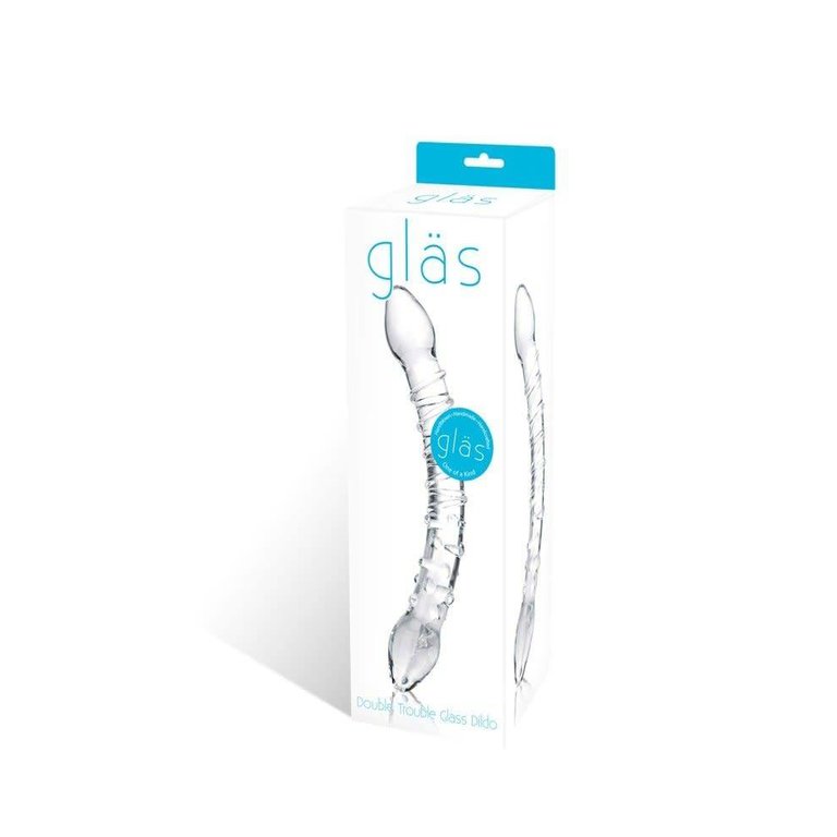 Glas Double Trouble Glass Dildo