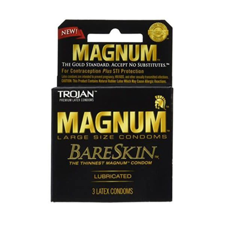 Trojan Magnum Bareskin Condom 3-pack