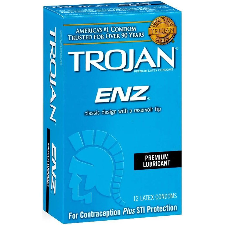 Trojan ENZ Lubricated Condom 12-pack