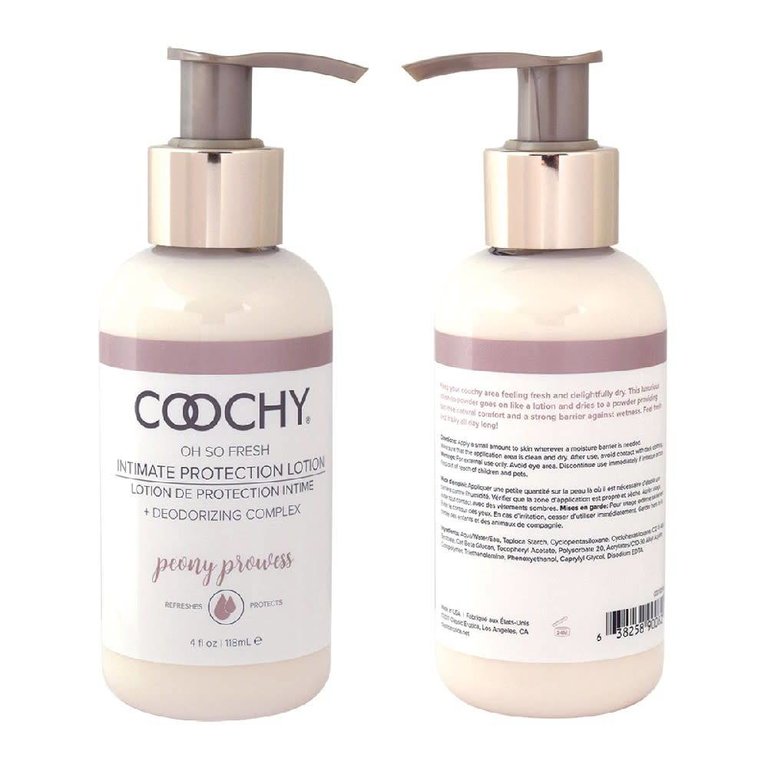 Coochy Sweat Defense Intimate Protection Lotion Peony Prowess 4oz