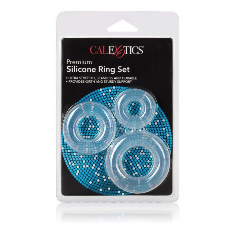 CalExotic Premium Silicone Ring Set