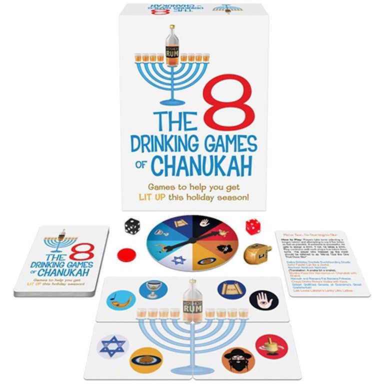 Kheper Games 8 Drinking Games of Chanukah