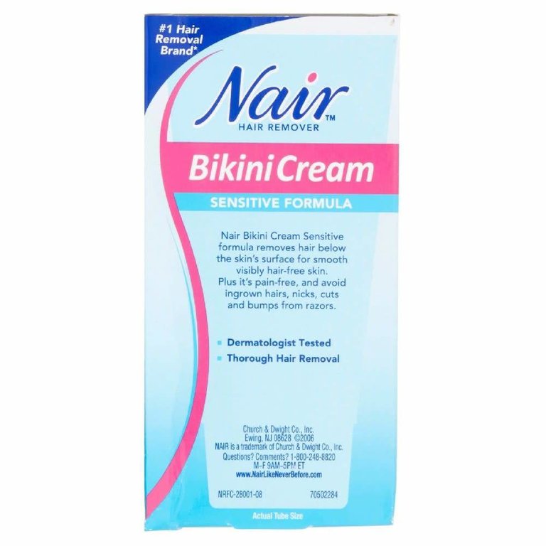 Nair Hair Removal Sensitive Bikini Cream 1.7oz