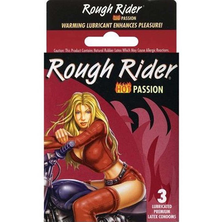 Rough Rider Studded Warming Condom 3-pack