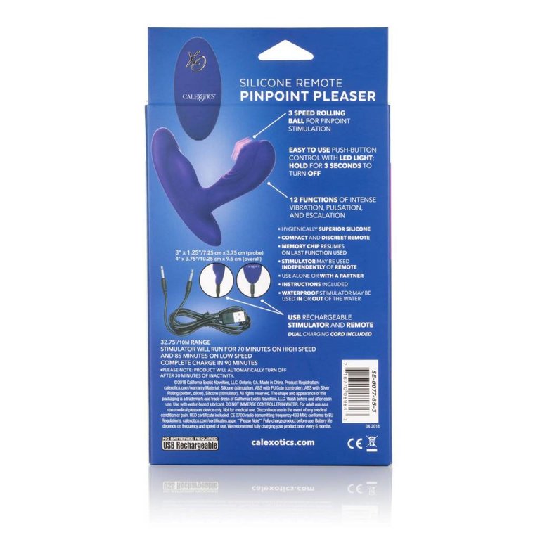 CalExotic Silicone Remote Pinpoint Pleaser