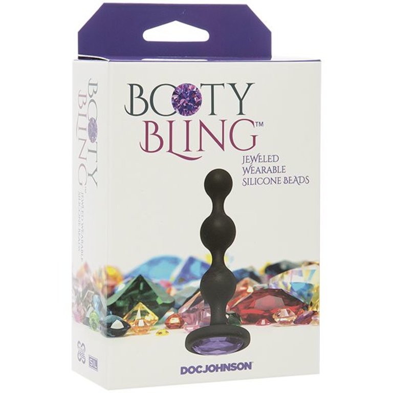 Doc Johnson Booty Bling Wearable Jeweled Silicone Beads