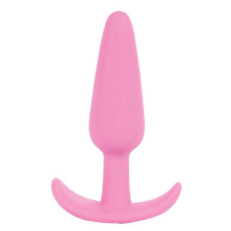 Doc Johnson Mood Naughty Silicone Anal Plug Medium Pink