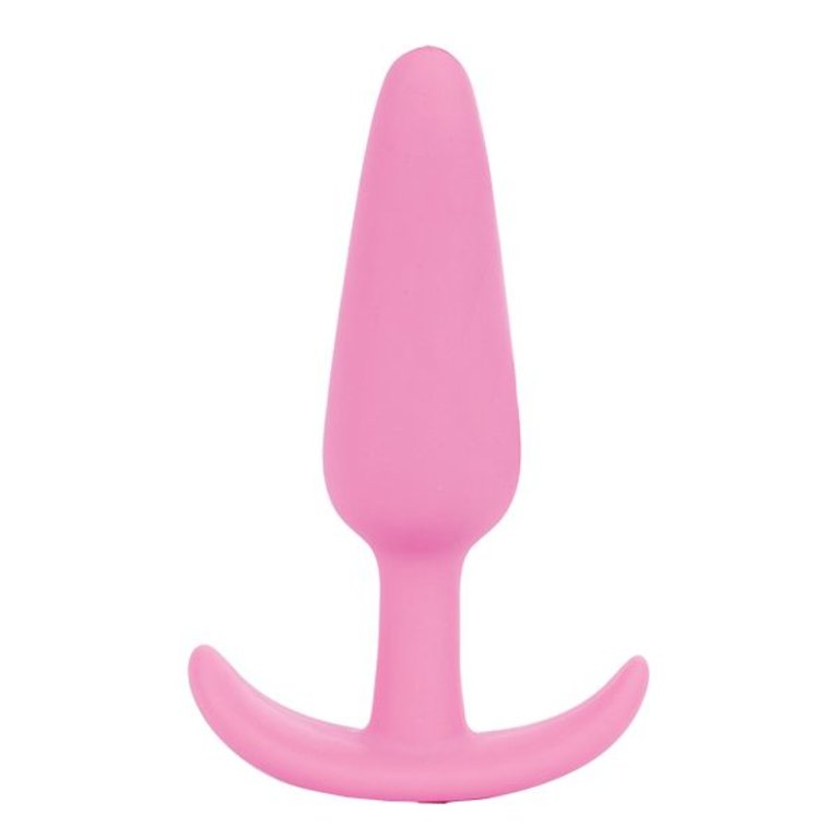 Doc Johnson Mood Naughty Silicone Anal Plug Small Pink