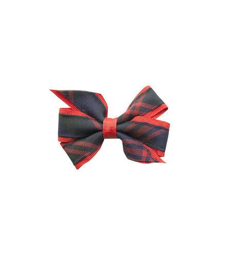 EE Dee Trim Cambridge Plaid #6B Mini Bow #FBE1M