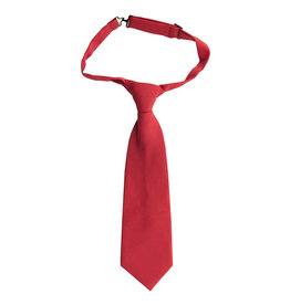 EE Dee Trim Red Pre-tied Tie #FBE41 Grades 1-3