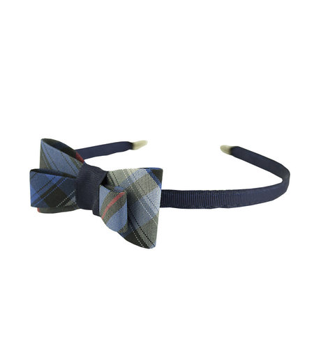 EE Dee Trim Windsor Plaid #31 Bow Headband #FBE9HB