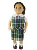 EE Dee Trim Christopher Plaid #1B Doll Jumper #FBE62