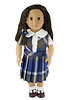 EE Dee Trim Graham Plaid #73 Doll Jumper #FBE62P