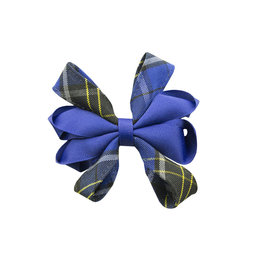 EE Dee Trim Mayfair Plaid #92 Carnival Bow #FBE67