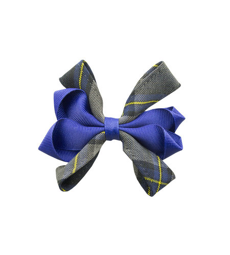 EE Dee Trim Daulton Plaid #87 Carnival Bow #FBE67