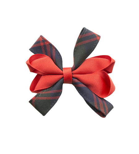 EE Dee Trim Cambridge Plaid #6B Carnival Bow #FBE67