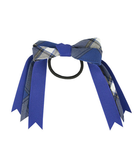 EE Dee Trim Graham Plaid #73 Loop Bow #FBE78M