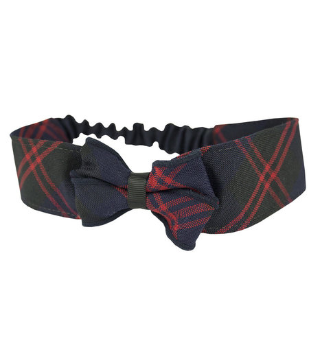 EE Dee Trim Cambridge Plaid #6B Headband #FBE157