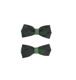 EE Dee Trim Blackwatch Plaid #79 Pigtail Bows #FBE164