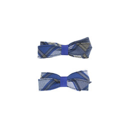 EE Dee Trim Graham Plaid #73 Pigtail Bows #FBE164