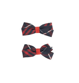 EE Dee Trim Pigtail Bows #FBE164 Plaid 36