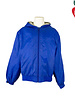 School Apparel A+ Royal Blue Hooded Nylon Jacket #6225