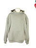 HEAT PRESS Oxford Grey Hooded Pullover Sweatshirt #9289