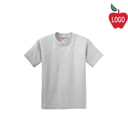 Heat Press Ash Gray Short Sleeve Tee #5450-1801   Grades 5-8