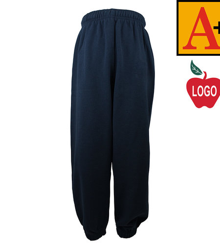 Heat Press Navy Blue Sweatpants #6252-1839- Grade TK-5