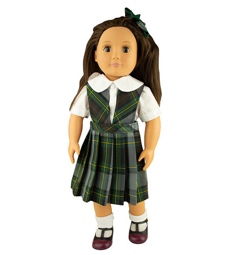 EE Dee Trim Harris Plaid Doll Jumper #FBE62P