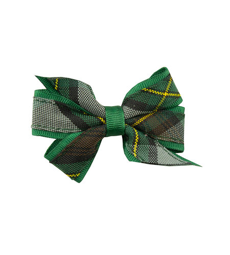 EE Dee Trim Harris Plaid Mini Bow #FBE1M