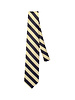 EE Dee Trim Navy & Silver Striped 4-in-Hand Tie #FBE229