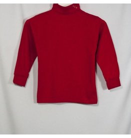 School Apparel A+ Red Jersey Knit Turtleneck #8100