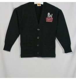 Embroidered Navy Cardigan Sweater #6300-1831