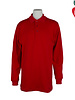 Elder Red Long Sleeve Interlock Polo #5671