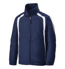 Heat Press Navy Warm-Up Jacket #YST60