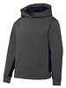 Heat Press Gray Hooded Pullover Sweatshirt #YST235