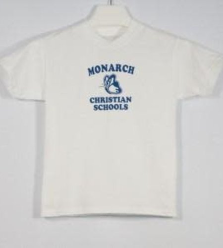 Heat Press White Short Sleeve Tee #2000