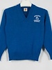 Embroidered Mayfair Blue Pullover Sweater #6500-1837