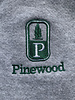 Embroidered Sport Grey Zip Hooded Sweatshirt #18600-1844-Grade K-6
