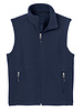 Port Authority Navy Sleeveless Fleece Vest