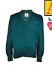 Embroidered Green Pullover Sweater #6500-1839-Grade 6-8