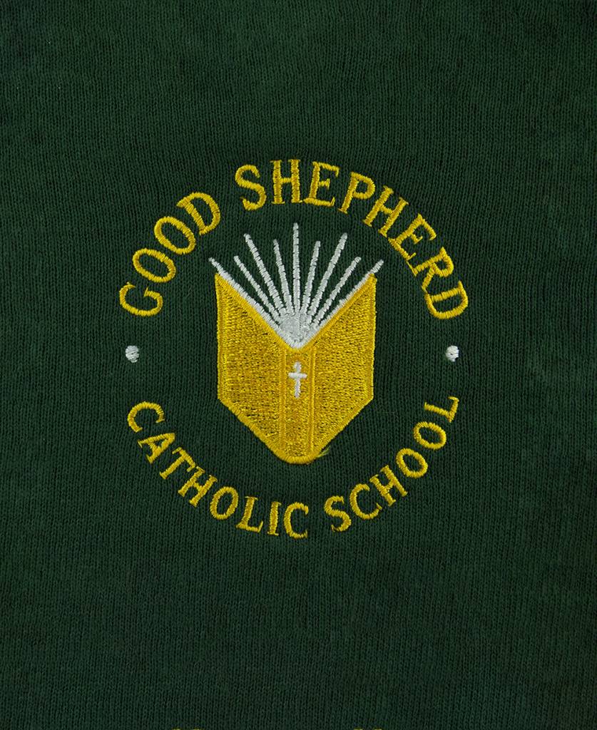 School Apparel A+ Green Cardigan Sweater #6300 School Apparel A+ Green Cardigan Sweater #6300