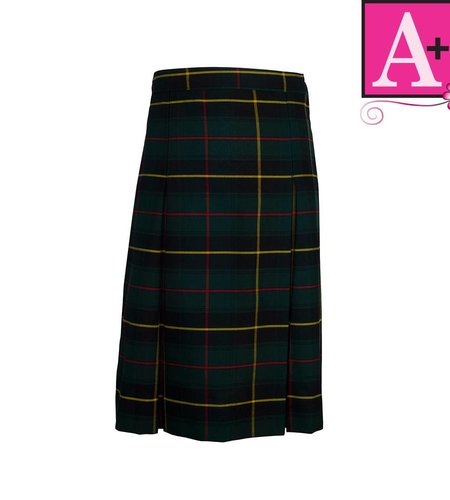 School Apparel Aberdeen Plaid 4-pleat Skirt #1034PP