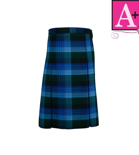 School Apparel Douglas Plaid 4-pleat Skirt #1034PP