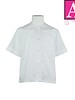 School Apparel White Short Sleeve Peter Pan Blouse #9380/9681