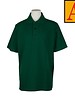 School Apparel Green Short Sleeve Pique Polo #8760-00