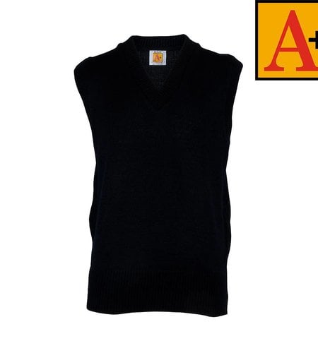 School Apparel Navy Blue Sleeveless Sweater Vest #6600-00