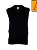 School Apparel Navy Blue Sleeveless Sweater Vest #6600-00