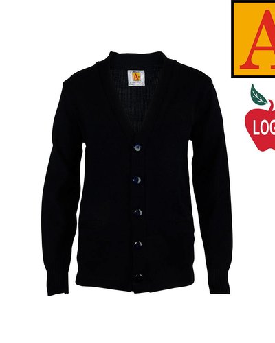 navy blue cardigan sweater